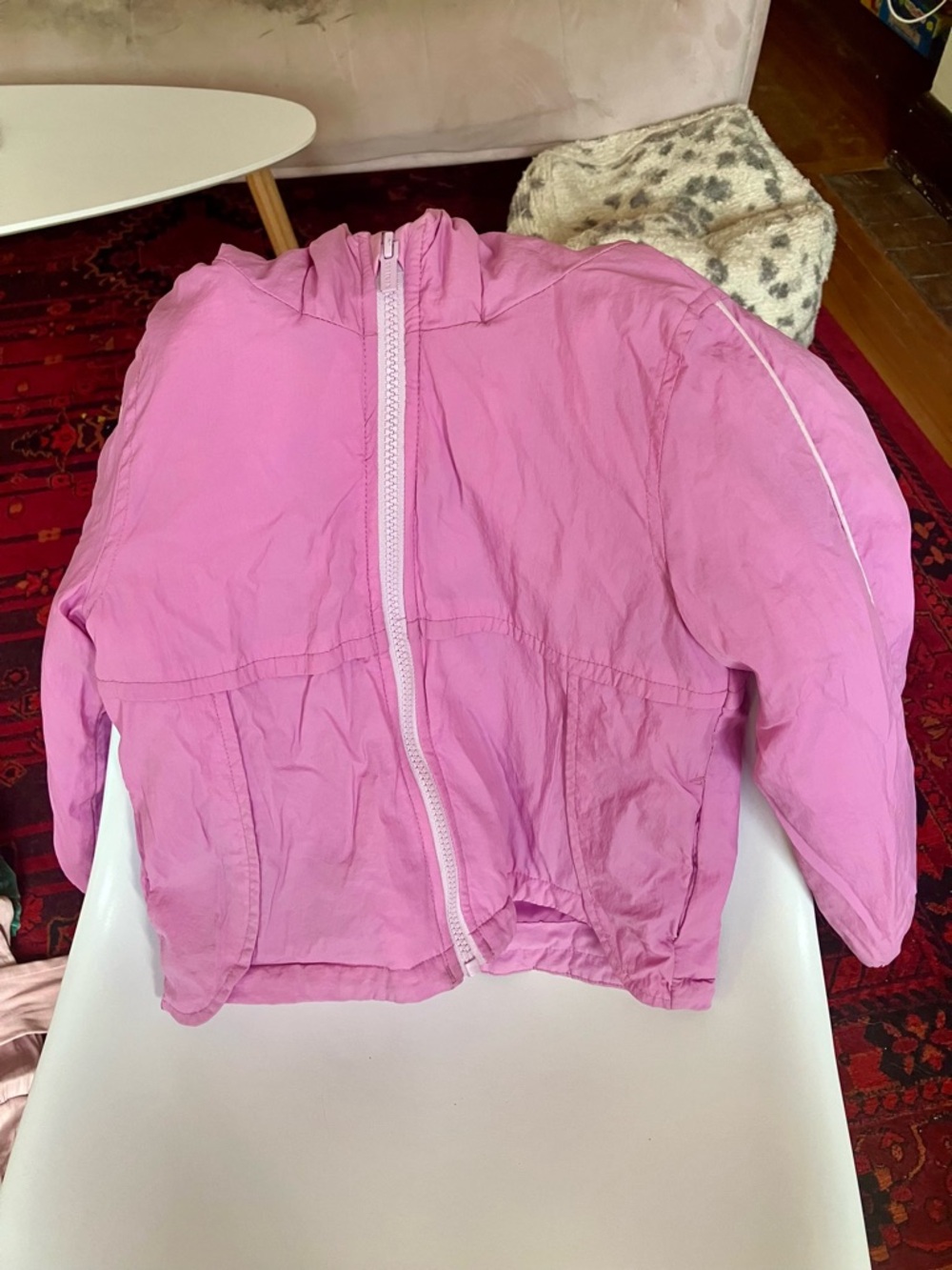 Carter's Pink Lightweight Hooded Windbreaker Jacket